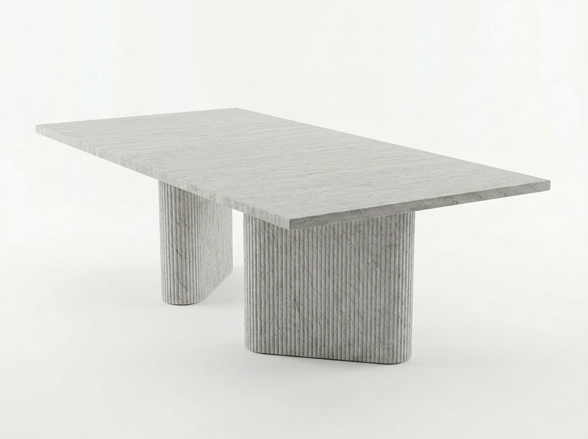 WIND DINING TABLE 220 x 110 x H75 cm