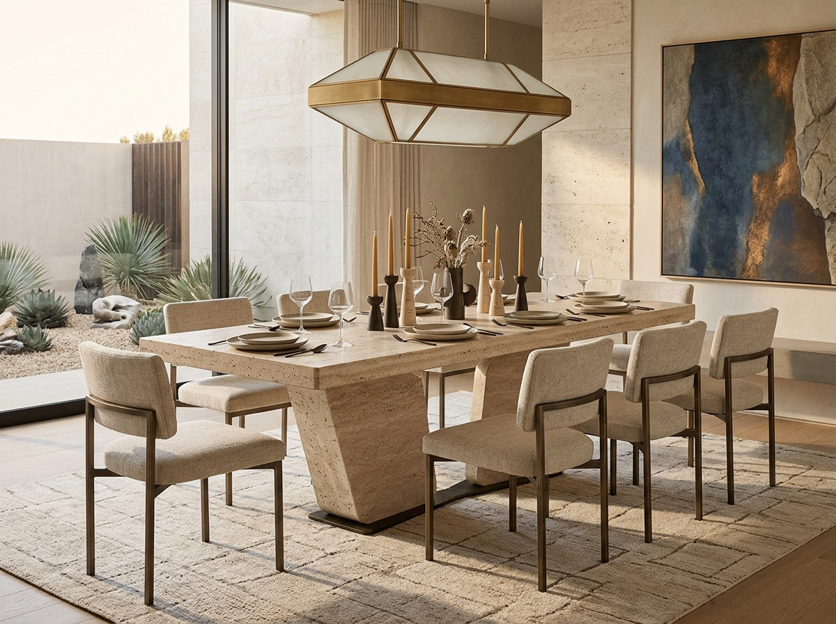 DUNE DINING TABLE 220 x 110 x H75 cm