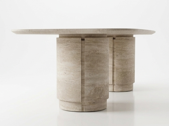 PILLAR DINING TABLE 240 x 120 x H75 cm