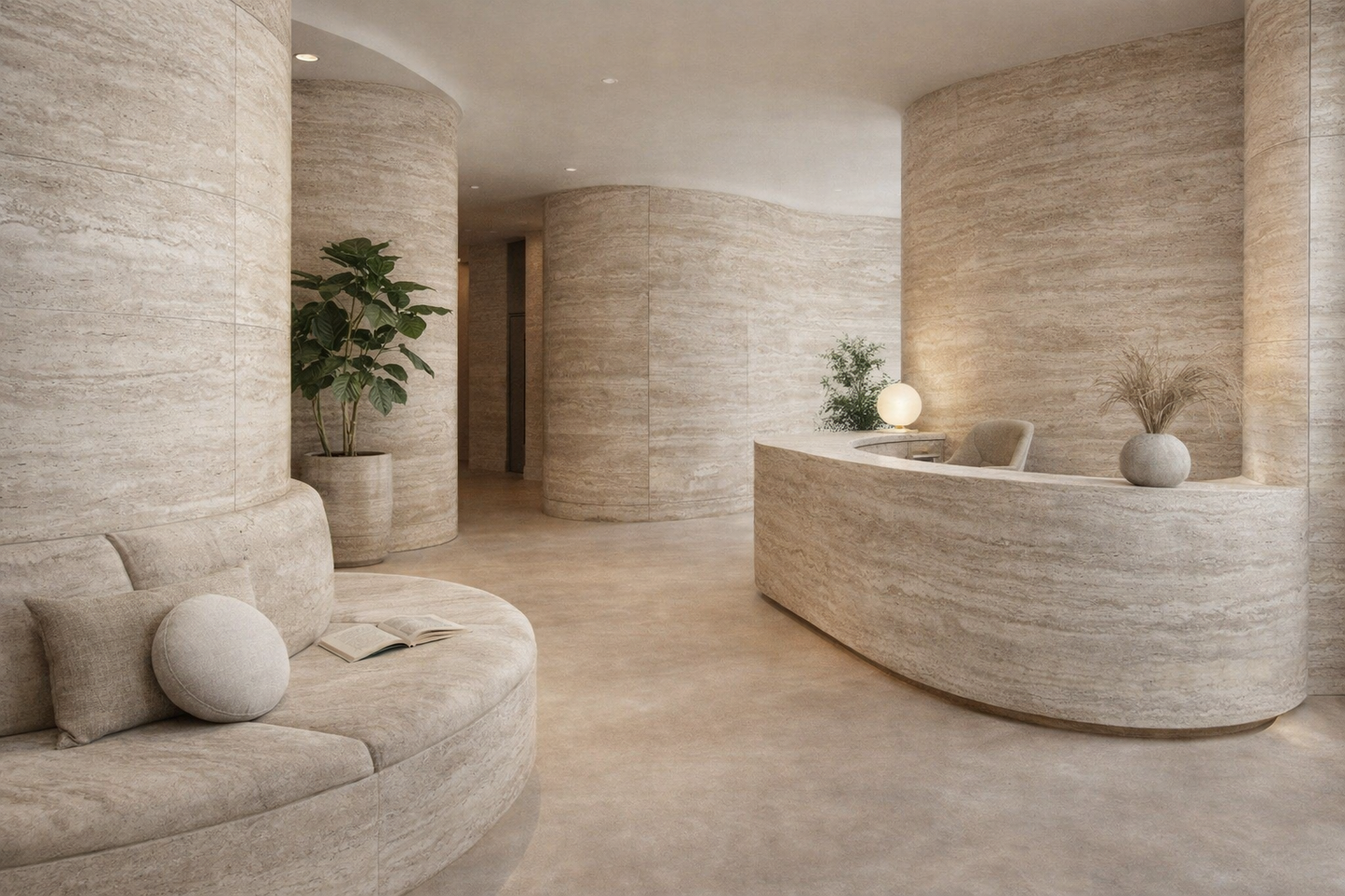 Travertine stone CL-1809 (300X120X0.32~0.38CM) PRICE PER SLAB
