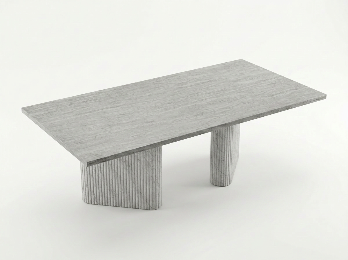WIND DINING TABLE 220 x 110 x H75 cm
