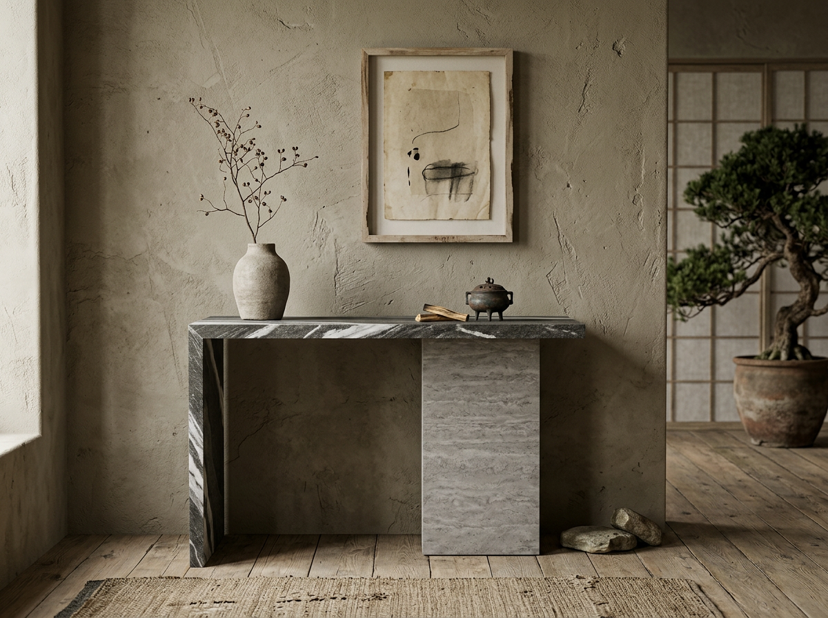 GEOMETRY CONSOLE 120 x 40 x H80 cm