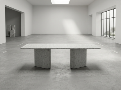 WIND DINING TABLE 220 x 110 x H75 cm